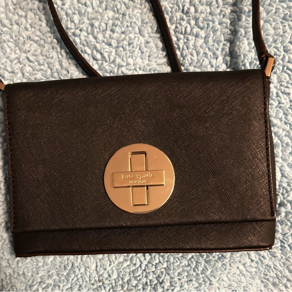 EUC Kate Spade Black Crossbody Bag - Picture 4 of 6